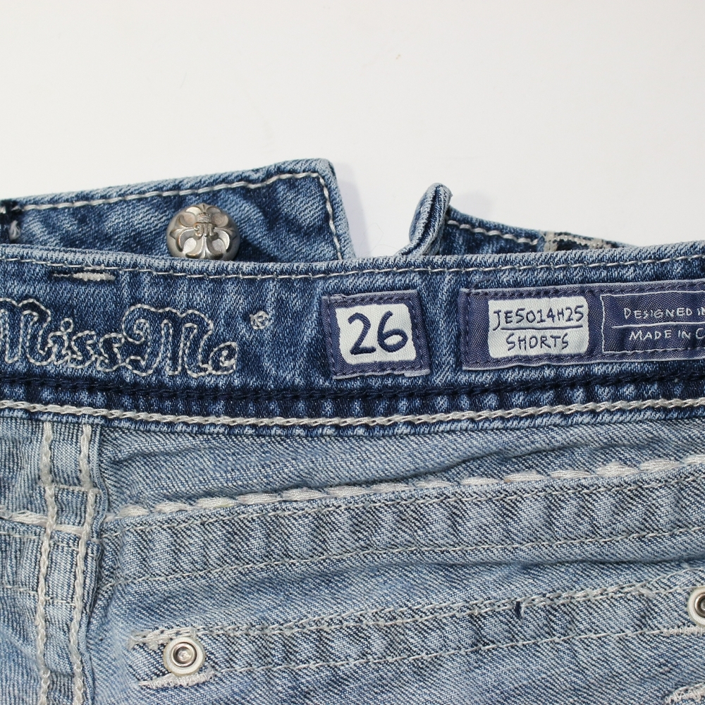 MISS ME DENIM SHORT - Picture 4 of 5